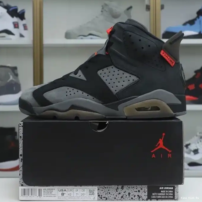JORDAN AIR PARIS SAINT-GERMAIN RETRO 'IRON Kimikick GREY' 6 X 0324
